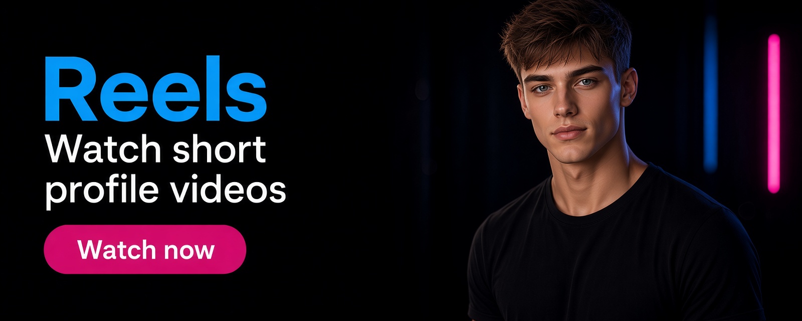 Reels — watch short profile videos